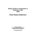 Dating Violence